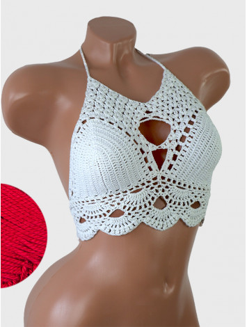 Murmuring Garden: Petal-Soft Secrets - Топ В'язаний Гачком