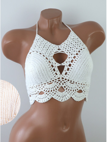 Murmuring Garden: Petal-Soft Secrets - Топ В'язаний Гачком