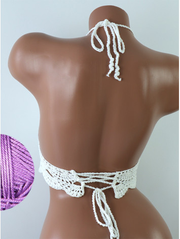 Murmuring Garden: Petal-Soft Secrets - Топ В'язаний Гачком