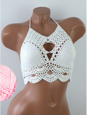 Murmuring Garden: Petal-Soft Secrets - Топ В'язаний Гачком