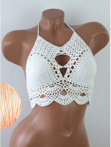 Murmuring Garden: Petal-Soft Secrets - Топ В'язаний Гачком