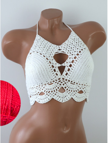 Murmuring Garden: Petal-Soft Secrets - Топ В'язаний Гачком