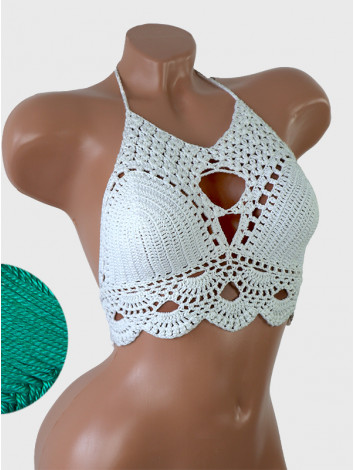 Murmuring Garden: Petal-Soft Secrets - Топ В'язаний Гачком