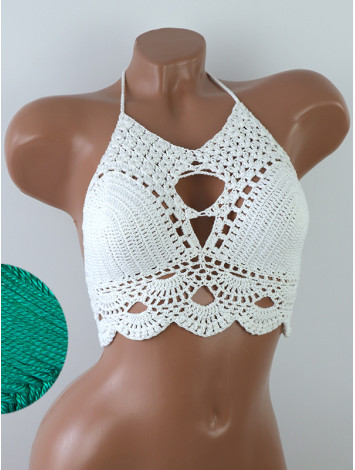 Murmuring Garden: Petal-Soft Secrets - Топ В'язаний Гачком