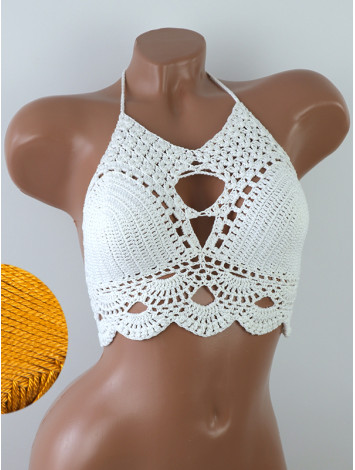 Murmuring Garden: Petal-Soft Secrets - Топ В'язаний Гачком