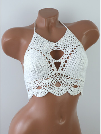 Murmuring Garden: Petal-Soft Secrets - Топ В'язаний Гачком