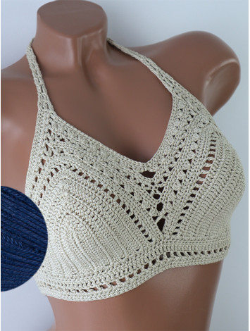 Dreamlike Art Style: Moonbeam Romance - Топ В'язаний Гачком