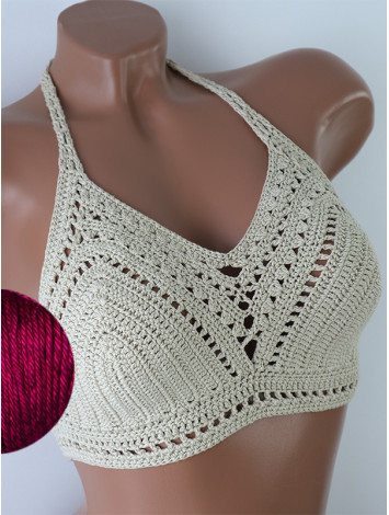 Dreamlike Art Style: Moonbeam Romance - Топ В'язаний Гачком