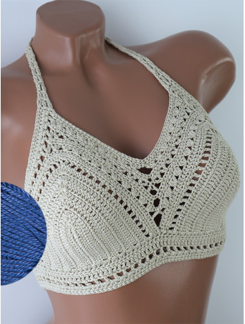 Dreamlike Art Style: Moonbeam Romance - Топ В'язаний Гачком