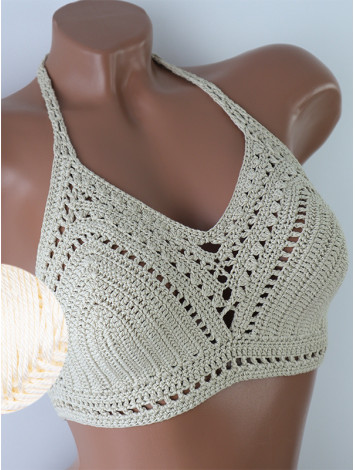 Dreamlike Art Style: Moonbeam Romance - Топ В'язаний Гачком