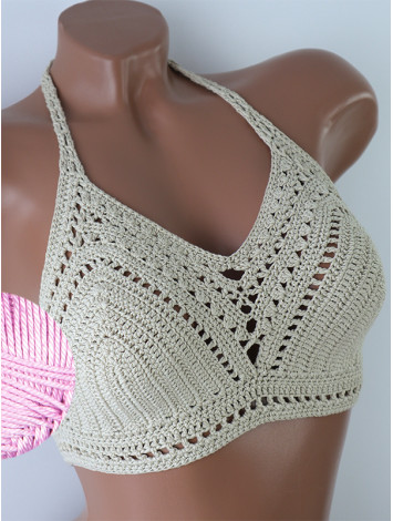 Dreamlike Art Style: Moonbeam Romance - Топ В'язаний Гачком