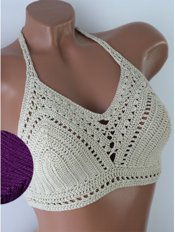 Dreamlike Art Style: Moonbeam Romance - Топ В'язаний Гачком