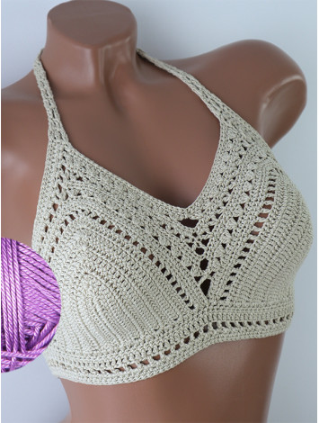 Dreamlike Art Style: Moonbeam Romance - Топ В'язаний Гачком