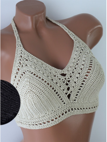 Dreamlike Art Style: Moonbeam Romance - Топ В'язаний Гачком