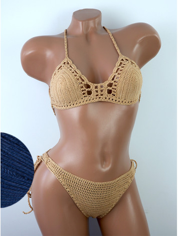 Thalassa Threads: Oceana's Euphony - Купальник В'язаний Гачком