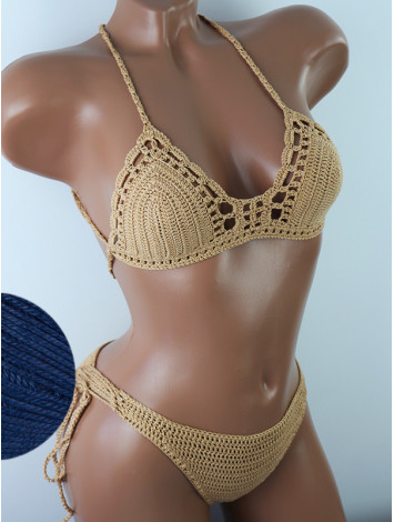 Thalassa Threads: Oceana's Euphony - Купальник В'язаний Гачком