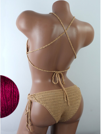 Thalassa Threads: Oceana's Euphony - Купальник В'язаний Гачком