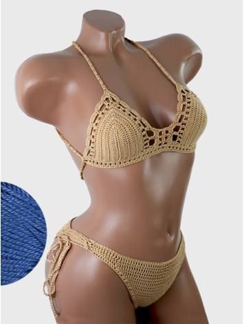 Thalassa Threads: Oceana's Euphony - Купальник В'язаний Гачком