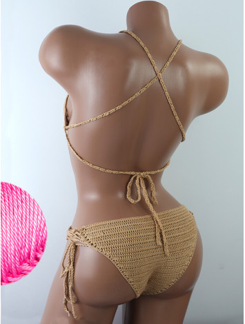 Thalassa Threads: Oceana's Euphony - Купальник В'язаний Гачком