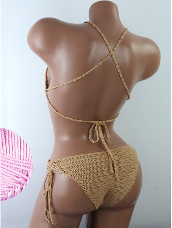 Thalassa Threads: Oceana's Euphony - Купальник В'язаний Гачком