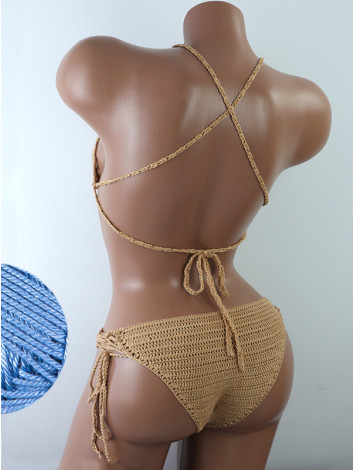 Thalassa Threads: Oceana's Euphony - Купальник В'язаний Гачком