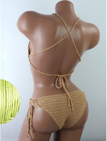 Thalassa Threads: Oceana's Euphony - Купальник В'язаний Гачком