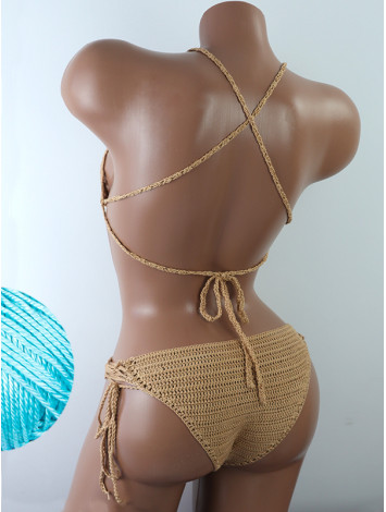 Thalassa Threads: Oceana's Euphony - Купальник В'язаний Гачком