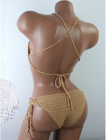 Thalassa Threads: Oceana's Euphony - Купальник В'язаний Гачком