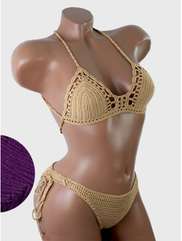 Thalassa Threads: Oceana's Euphony - Купальник В'язаний Гачком