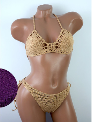 Thalassa Threads: Oceana's Euphony - Купальник В'язаний Гачком