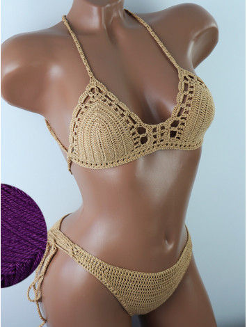 Thalassa Threads: Oceana's Euphony - Купальник В'язаний Гачком