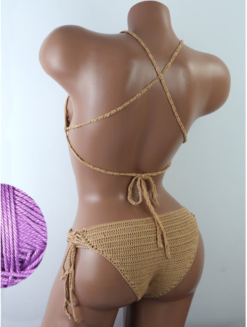 Thalassa Threads: Oceana's Euphony - Купальник В'язаний Гачком