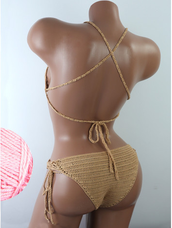 Thalassa Threads: Oceana's Euphony - Купальник В'язаний Гачком