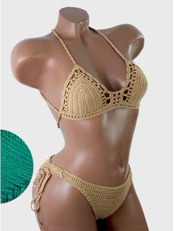 Thalassa Threads: Oceana's Euphony - Купальник В'язаний Гачком