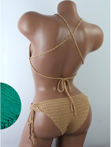 Thalassa Threads: Oceana's Euphony - Купальник В'язаний Гачком