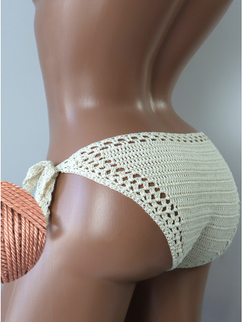 Boho Waves: Sunkissed Stitches - Низ Бікіні В'язаний Гачком