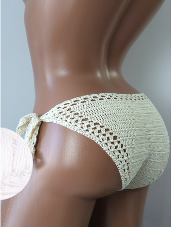 Boho Waves: Sunkissed Stitches - Низ Бікіні В'язаний Гачком