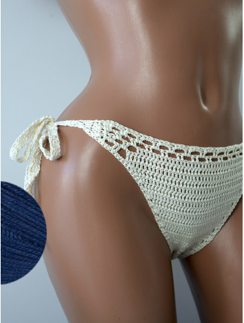 Boho Waves: Sunkissed Stitches - Низ Бікіні В'язаний Гачком