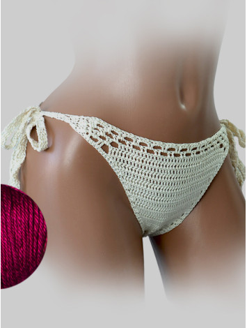 Boho Waves: Sunkissed Stitches - Низ Бікіні В'язаний Гачком