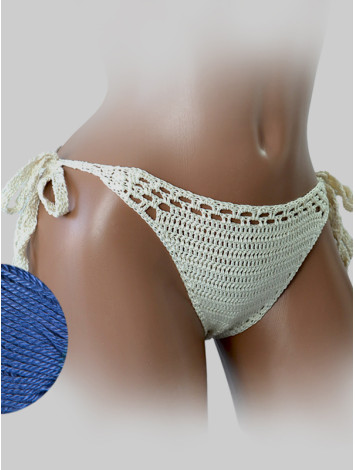 Boho Waves: Sunkissed Stitches - Низ Бікіні В'язаний Гачком