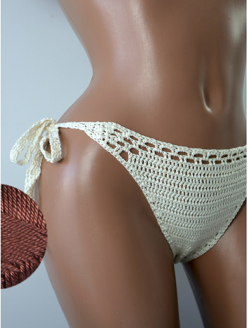 Boho Waves: Sunkissed Stitches - Низ Бікіні В'язаний Гачком