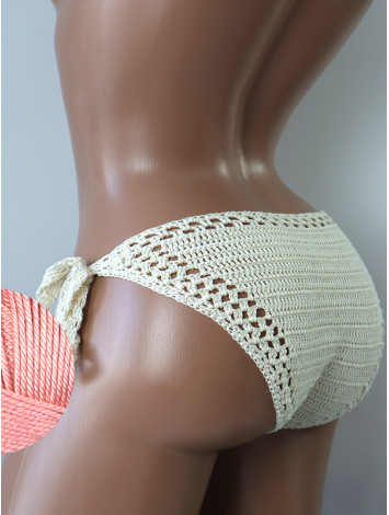 Boho Waves: Sunkissed Stitches - Низ Бікіні В'язаний Гачком