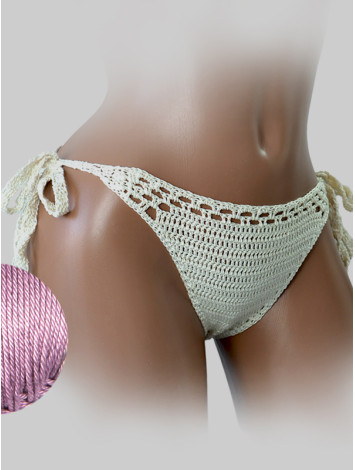 Boho Waves: Sunkissed Stitches - Низ Бікіні В'язаний Гачком