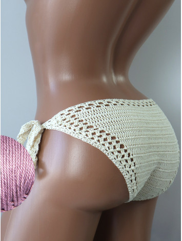 Boho Waves: Sunkissed Stitches - Низ Бікіні В'язаний Гачком