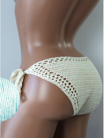 Boho Waves: Sunkissed Stitches - Низ Бікіні В'язаний Гачком
