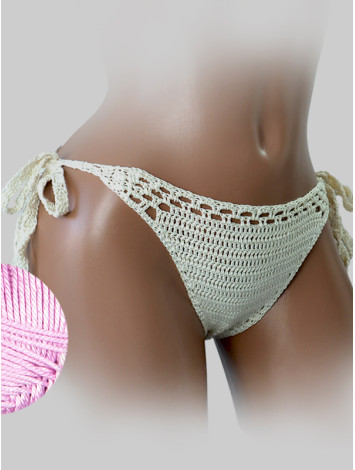 Boho Waves: Sunkissed Stitches - Низ Бікіні В'язаний Гачком