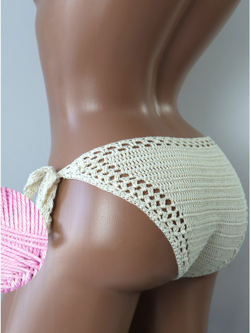 Boho Waves: Sunkissed Stitches - Низ Бікіні В'язаний Гачком