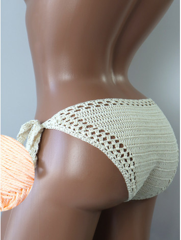 Boho Waves: Sunkissed Stitches - Низ Бікіні В'язаний Гачком