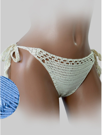 Boho Waves: Sunkissed Stitches - Низ Бікіні В'язаний Гачком