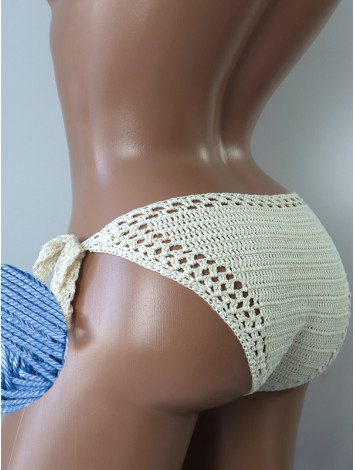 Boho Waves: Sunkissed Stitches - Низ Бікіні В'язаний Гачком